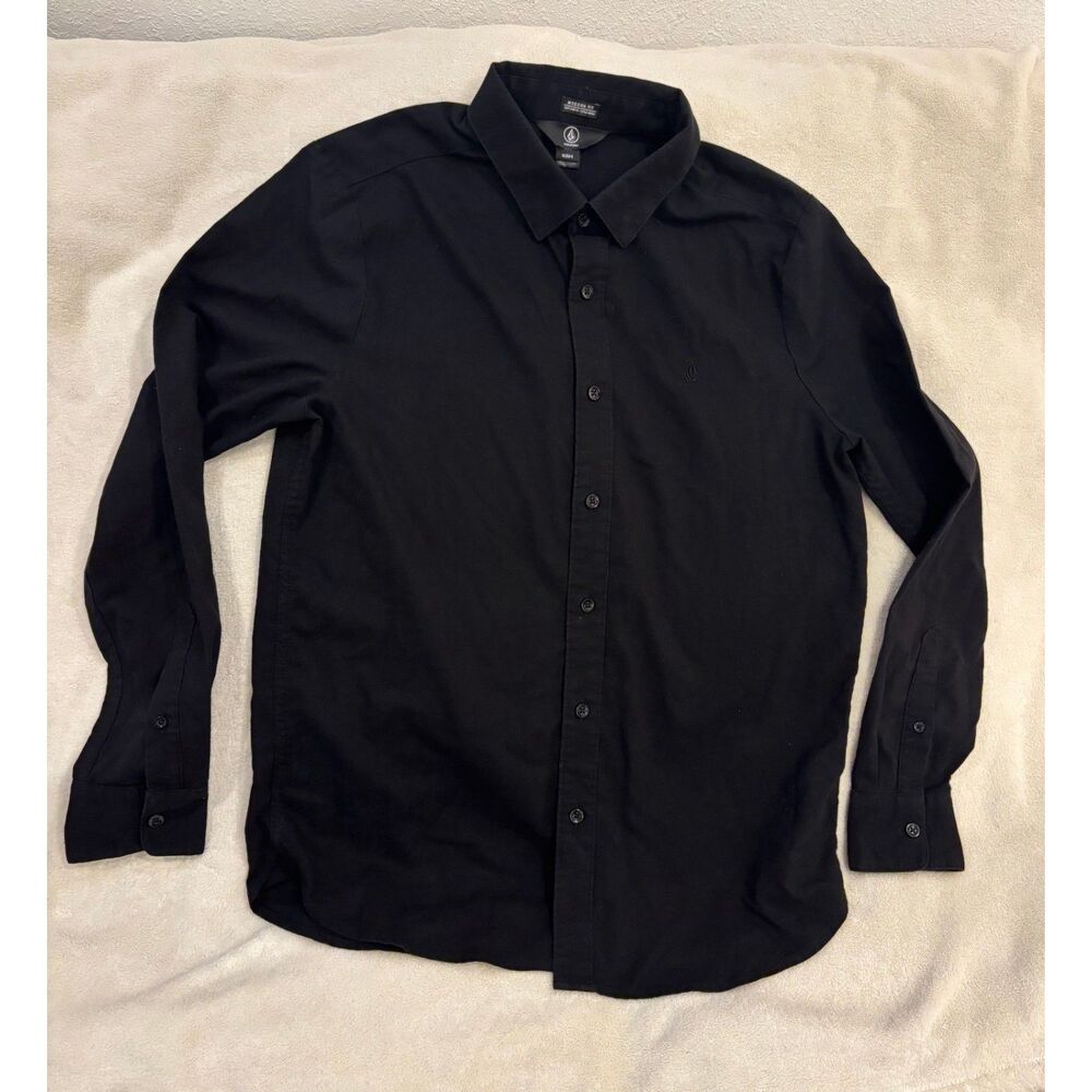 Volcom Modern Fit Long Sleeve Button-Down Shirt